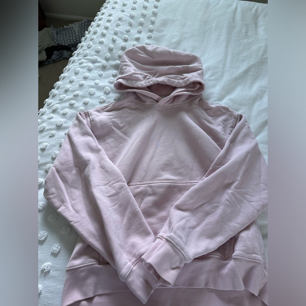 Pink Aritzia TNA hoodie